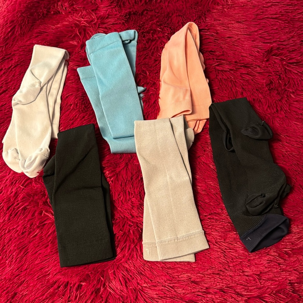 NWOT XL 6 Pack Copper Compression Socks for Women and Men.